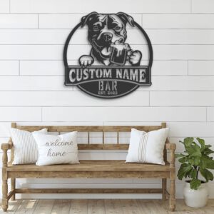 Custom-Pitbull-Thirsty-Beer-Pub-Metal-Wall-Art-LED-Light_1