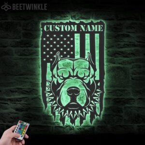 Custom-Pitbull-US-Flag-Metal-Wall-Art-LED-Light_2