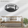 Custom-Pittsburgh-Skyline-American-Football-Metal-Wall-Art-LED-Light-4