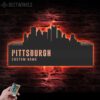 Custom-Pittsburgh-Skyline-Metal-Wall-Art-LED-Light-7