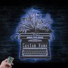 Custom-Plant-Book-Writer-Metal-Wall-Art-LED-Light_4