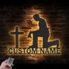 Custom-Police-Kneeling-Praying-Metal-Wall-Art-LED-Light_1