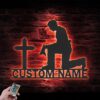 Custom-Police-Kneeling-Praying-Metal-Wall-Art-LED-Light_2