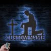 Custom-Police-Kneeling-Praying-Metal-Wall-Art-LED-Light_8