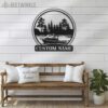 Custom-Pontoon-Lake-House-Metal-Wall-Art-LED-Light-9