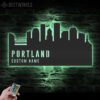 Custom-Portland-Skyline-Metal-Wall-Art-LED-Light-6