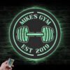 Custom-Powerlifting-Workout-Metal-Wall-Art-LED-Light-4-1