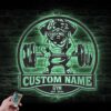 Custom-Pug-Dog-Lifting-A-Weight-Metal-Wall-Art-LED-Light_5