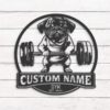 Custom-Pug-Dog-Lifting-A-Weight-Metal-Wall-Art-LED-Light_7