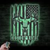 Custom-Punisher-Skull-Deer-Hunting-Metal-Wall-Art-LED-Light-2-1