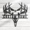 Custom-Punisher-Skull-Deer-Hunting-Metal-Wall-Art-LED-Light-8