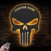 Custom-Punisher-Skull-Metal-Wall-Art-LED-Light