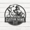 Custom-Pyrenean-Mountain-Dog-Thirsty-Beer-Pub-Metal-Wall-Art-LED-Light_8