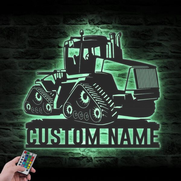 Custom-Quadtrac-Tractor-Metal-Wall-Art-LED-Light_5