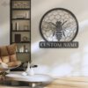 Custom-Queen-Bee-Metal-Wall-Art-LED-Light-7-1