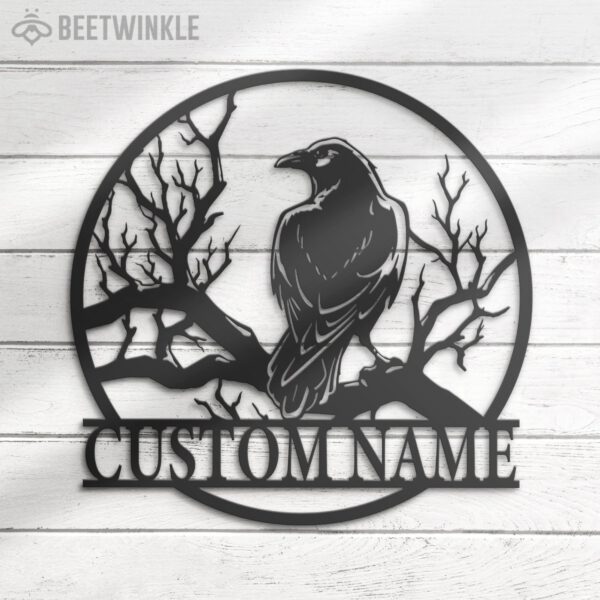 Custom-Raven-Metal-Wall-Art-with-LED-Light-8-1