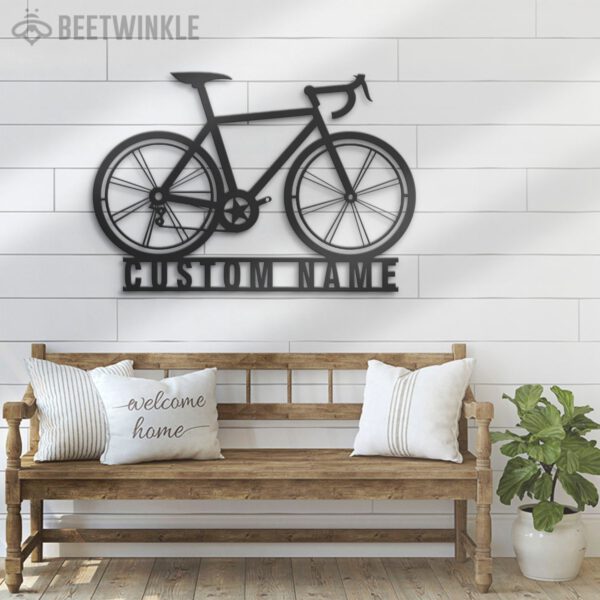 Custom-Road-Bike-Racing-Metal-Wall-Art-LED-Light-3