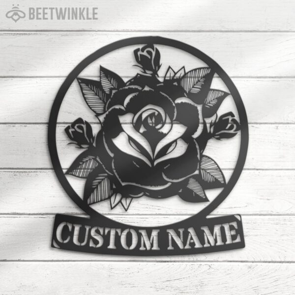 Custom-Rose-Farmhouse-Metal-Wall-Art-LED-Light-5