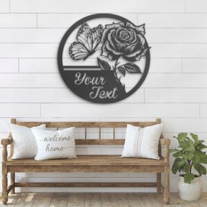 Custom-Rose-Metal-Wall-Art-LED-Light-2