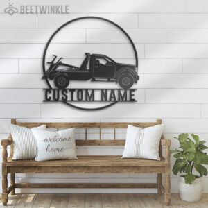 Custom-Rotator-Tow-Truck-Driver-Metal-Wall-Art-LED-Light-3-1