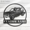 Custom-Rotator-Tow-Truck-Driver-Metal-Wall-Art-LED-Light-8