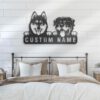 Custom-Rottweiler-And-Husky-Metal-Wall-Art-LED-Light_2