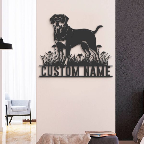 Custom-Rottweiler-Metal-Wall-Art-LED-Light_5