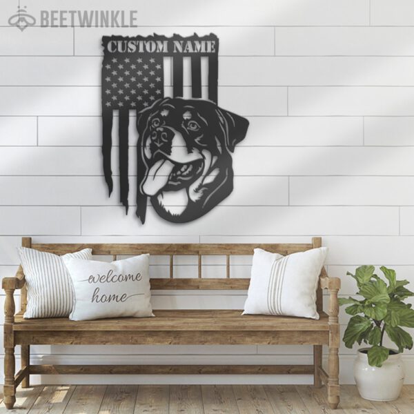 Custom-Rottweiler-US-Flag-Metal-Wall-Art-LED-Light_4