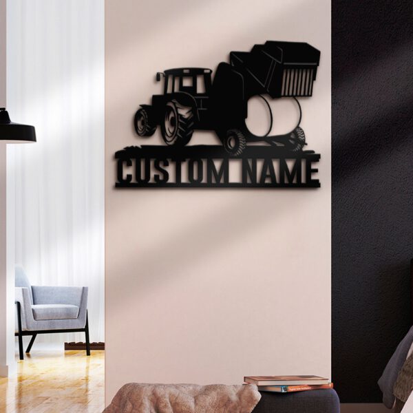 Custom-Round-Baler-Tractor-Driver-Metal-Wall-Art-LED-Light_4