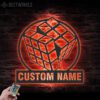 Custom-Rubiks-Cube-Metal-Wall-Art-LED-Light-2