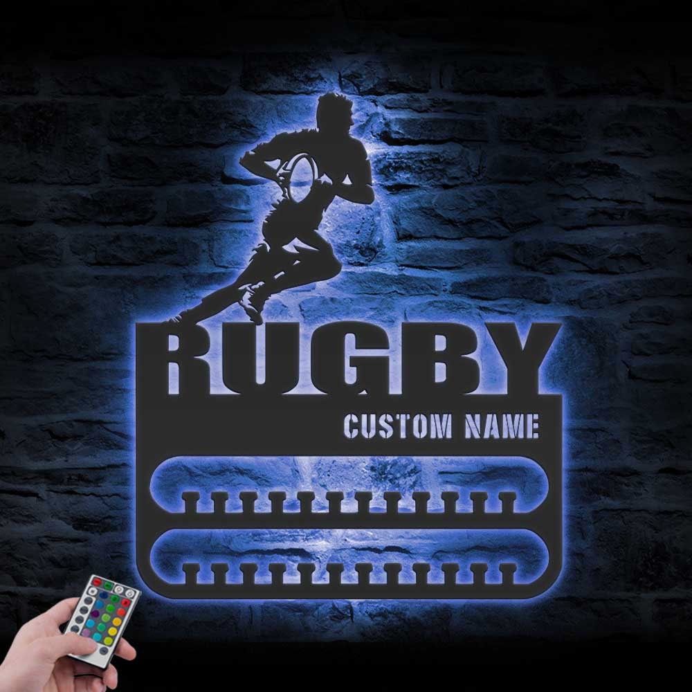 Custom-Rugby-Player-Medal-Hanger-With-Led-Light_7