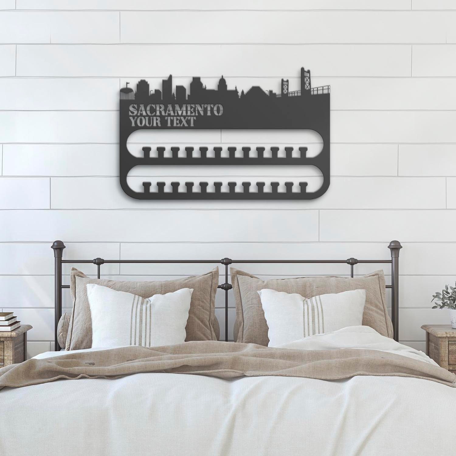 Custom-Sacramento-Skyline-Sport-Medal-Hanger-With-Led-Light_4