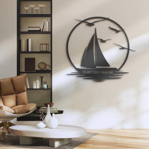 Custom-Sailing-Metal-Wall-Art-LED-Light-7-2