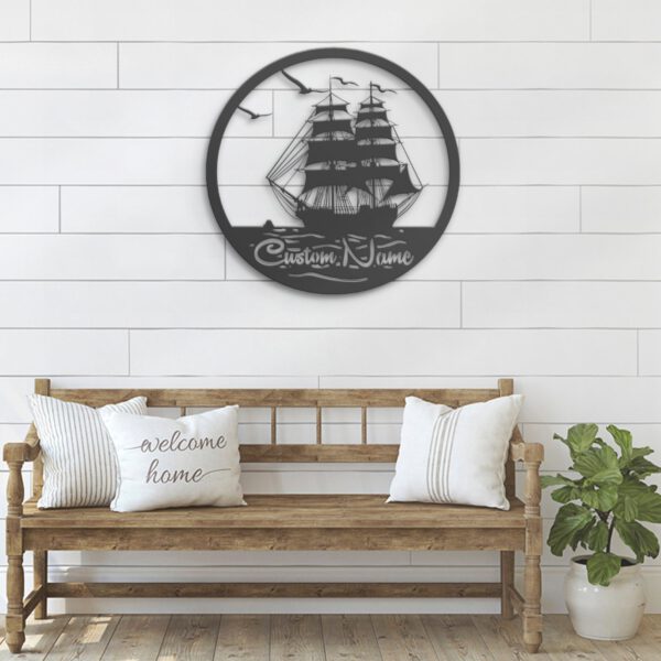 Custom-Sailing-Ship-Metal-Wall-Art-LED-Light-8-7