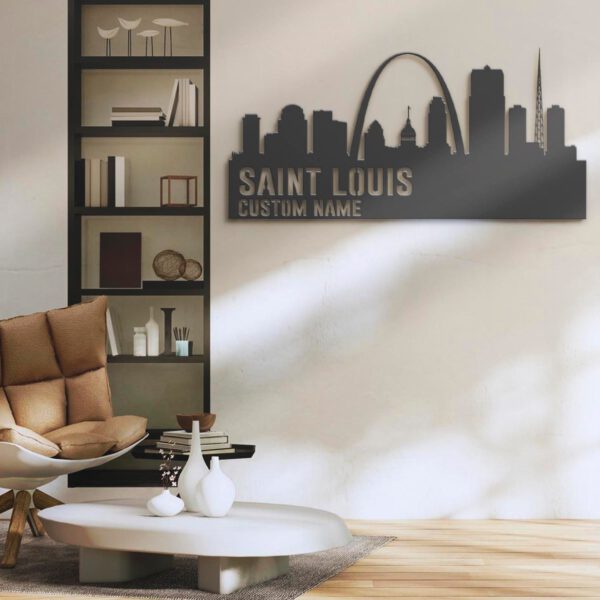 Custom-Saint-Louis-Skyline-Metal-Wall-Art-LED-Light-3