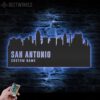 Custom-San-Antonio-Skyline-Metal-Wall-Art-LED-Light-7