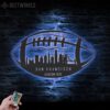 Custom-San-Francisco-Skyline-American-Football-Metal-Wall-Art-LED-Light-3