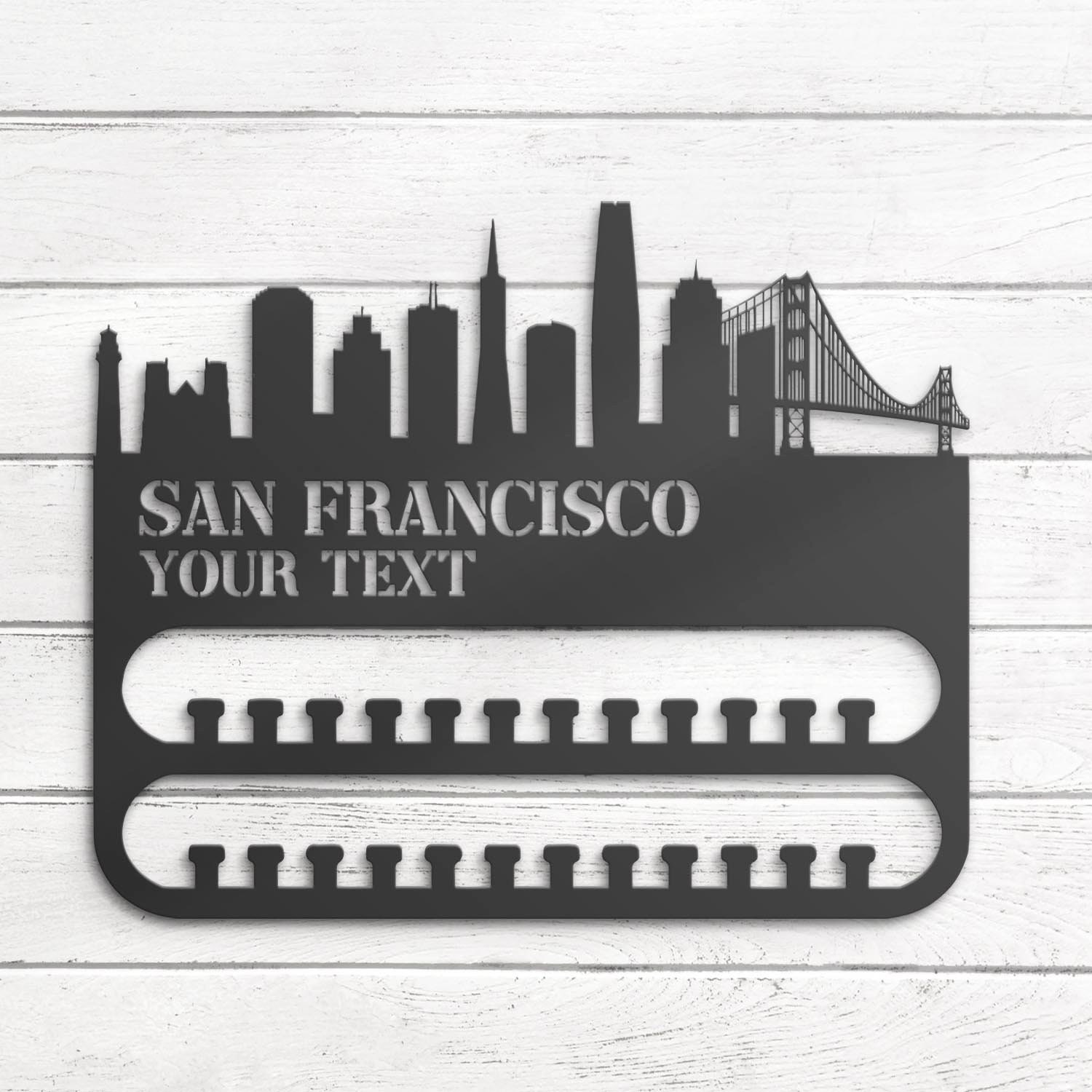 Custom-San-Francisco-Skyline-Sport-Medal-Hanger-With-Led-Light_1