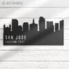 Custom-San-Jose-Skyline-Metal-Wall-Art-LED-Light-2