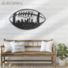 Custom-Seattle-Skyline-American-Football-Metal-Wall-Art-LED-Light-5