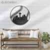 Custom-Seattle-Skyline-Baseball-Metal-Wall-Art-LED-Light-4