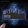 Custom-Seattle-Skyline-Metal-Wall-Art-LED-Light-7