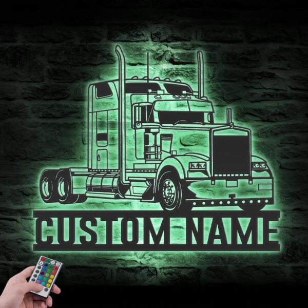 Custom-Semi-Truck-Driver-Metal-Wall-Art-With-LED-Light_1