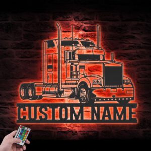 Custom-Semi-Truck-Driver-Metal-Wall-Art-With-LED-Light_2