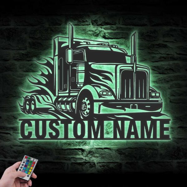 Custom-Semi-Truck-Driver-Metal-Wall-Art-With-LED_6