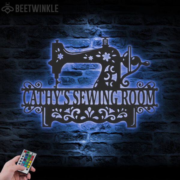 Custom-Sewing-Machine-Metal-Wall-Art-LED_6