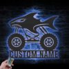 Custom-Shark-Monster-Truck-Driver-Metal-Wall-Art-LED-Light-2-1