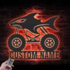 Custom-Shark-Monster-Truck-Driver-Metal-Wall-Art-LED-Light-6-1