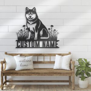 Custom-Shiba-Inu-Dog-Metal-Wall-Art-LED-Light_1