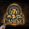 Custom-Slot-Machines-Casino-Playing-Cards-Chips-Gambling-Dice-Poker-Metal-Wall-Art-LED-Light-6